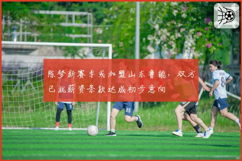 陈梦新赛季或加盟山东鲁能,双方已就薪资条款达成初步意向